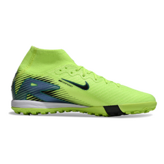 Chuteira Society TF Nike Zoom Mercurial Superfly 10 Elite Infantil Verde-Clara