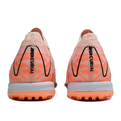 Chuteira Society TF Nike Zoom Mercurial Vapor 16 Elite Infantil Laranja