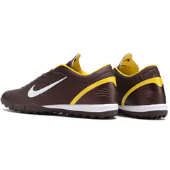 Chuteira Society TF Nike Zoom Mercurial Vapor 1 Elite Edição Remake Marrom Infantil