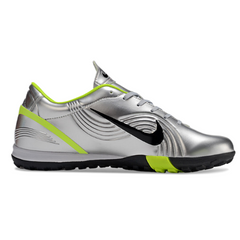 Chuteira Society TF Nike Zoom Mercurial Vapor 1 Elite Edição Remake Pack R9 Chrome Infantil