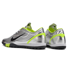 Chuteira Society TF Nike Zoom Mercurial Vapor 1 Elite Edição Remake Pack R9 Chrome Infantil