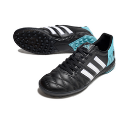 Chuteira Society TF Adidas Adipure 11Pro Preta e Azul