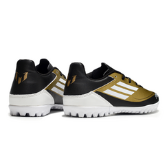 Chuteira Society TF Adidas F50 Club Pack Messi Triunfo Dourado