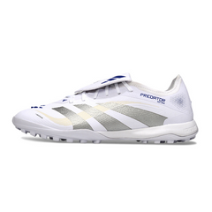 Chuteira Society TF Adidas Predator 25 Elite Com Língua Pack Polar Victory