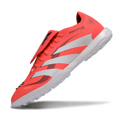 Chuteira Society TF Adidas Predator 25 Elite Com Língua Pack Pure Victory