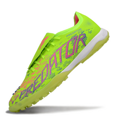 Chuteira Society TF Adidas Predator 25 Elite Com Língua Pack Mystic Victory
