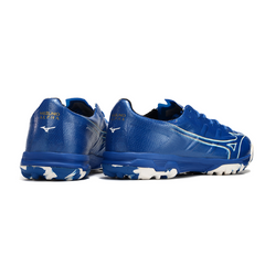 Chuteira Society TF Mizuno Alpha Azul