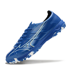 Chuteira Society TF Mizuno Alpha Azul