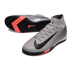 Chuteira Society TF Nike Zoom Mercurial Superfly 10 Elite Cinza