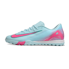 Chuteira Society TF Nike Zoom Mercurial Vapor 16 Academy Azul-Clara