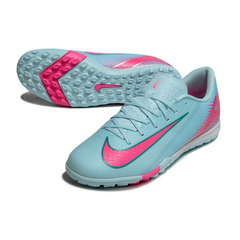 Chuteira Society TF Nike Zoom Mercurial Vapor 16 Academy Azul-Clara