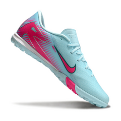 Chuteira Society TF Nike Zoom Mercurial Vapor 16 Academy Azul-Clara