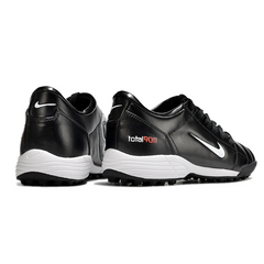 Chuteira Society TF Nike Total 90 III Preta e Branca