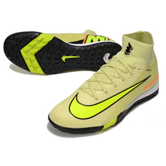 Chuteira Society TF Nike Zoom Mercurial Superfly 10 Elite Infantil Amarela