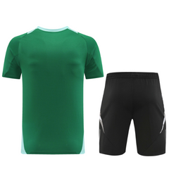 Conjunto de Treino Adidas Verde com Camiseta e Shorts