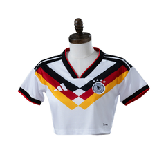 Germany Adidas 2026 Principal Women's Baby Tee Version Camisa de Futebol