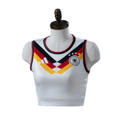 Germany Adidas 2026 Principal Women's Cropped Jersey Version Camisa de Futebol