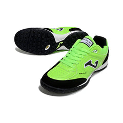 Chuteira Society TF Joma Top Flex Verde e Preta