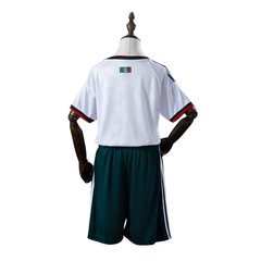 Camisa de Futebol Mexico + Shorts Kit Adidas 2026 Visitante - Kit Infantil