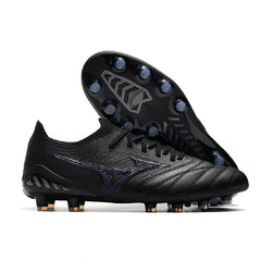 Chuteira Campo FG Mizuno Morelia Neo III Elite Preta and Navy