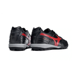 Chuteira Society TF Mizuno Morelia Sala Preta e Vermelha