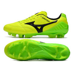 Chuteira Campo FG Mizuno Wave Ignitus 4 Amarela and Verde