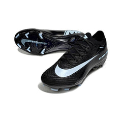 Chuteira Campo FG Nike Air Zoom Mercurial Vapor 16 Elite Preta e Branca Infantil