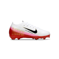 Chuteira Campo FG Nike Air Zoom Mercurial Vapor 16 Elite Pack Fear Nothing Preta e Verde Infantil