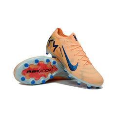 Chuteira Campo Sintético AG Nike Air Zoom Mercurial Vapor 16 Elite Pack Mbappe Orange Infantil