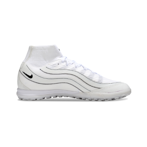 Chuteira Society TF Nike Mercurial Superfly 10 Elite Air Max 95 Disruptive Infantil