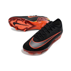 Chuteira Campo FG Nike Air Zoom Mercurial Vapor 16 Elite Preta e Vermelha