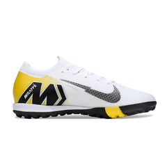 Chuteira Society TF Nike Mercurial Vapor 16 Elite Pack Branco Mbappe Infantil