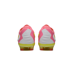 Chuteira Campo FG Nike Phantom 6 Elite Rosa e Amarela Infantil