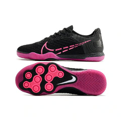 Chuteira Futsal IC Nike Reactgato Preta e Rosa