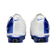 Chuteira Campo FG Nike Total 90 III Infantil Azul e Branca
