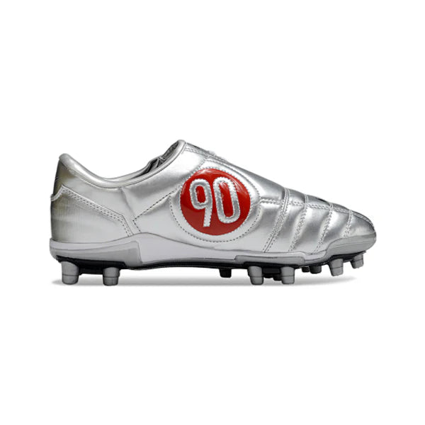 Chuteira Campo FG Nike Total 90 III Prateada Infantil