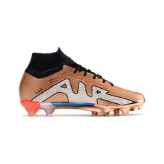 Chuteira Campo FG Nike Zoom Mercurial Superfly 9 Elite Pack Generation Mbappe Preta e Branca Infantil