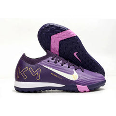 Chuteira Society TF Nike Zoom Mercurial Vapor 16 Elite Pack Mbappe Purple Infantil