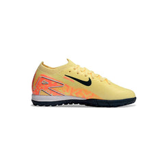 Chuteira Society TF Nike Zoom Mercurial Vapor 16 Elite Pack Mbappe Yellow Turf Infantil