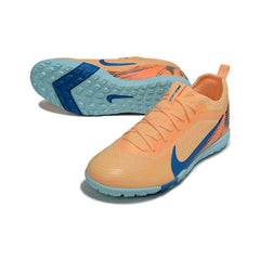 Chuteira Society TF Nike Zoom Mercurial Vapor 16 Pro Pack Mbappe Orange