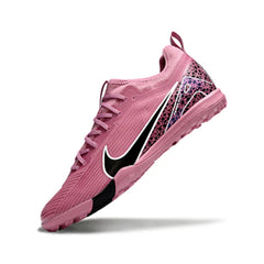 Chuteira Society TF Nike Zoom Mercurial Vapor 16 Pro Rosa e Preta