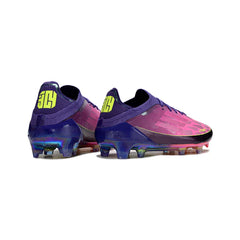 Chuteira Campo FG Adidas F50 Primeknit Elite Roxa e Rosa