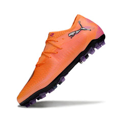 Chuteira Campo Sintético AG Puma Future 8 Low Cut Laranja