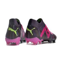 Chuteira Campo FG Puma Future Ultimate Roxa e Rosa