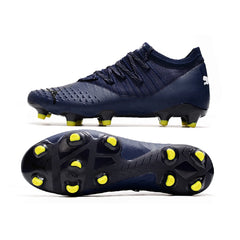 Chuteira Campo FG Puma Future Z 1.3 Pack Eclipse Preta e Amarela