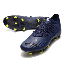 Chuteira Campo FG Puma Future Z 1.3 Pack Eclipse Preta e Amarela
