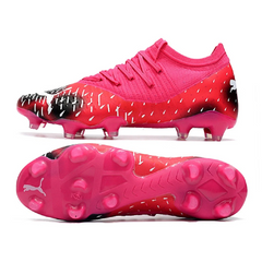 Chuteira Campo FG Puma Future Z 1.3 Rosa and Vermelha