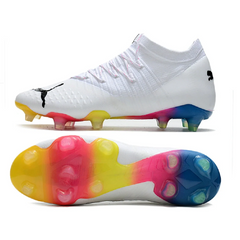 Chuteira Campo FG Puma Future Z 1.3 Thrill Pack Preta e Vermelha