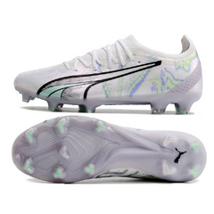 Chuteira Campo FG Puma Ultra Ultimate Pack Brilliance Preta e Amarela