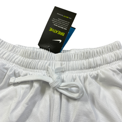 Shorts Nike Branco, Cinza e Laranja